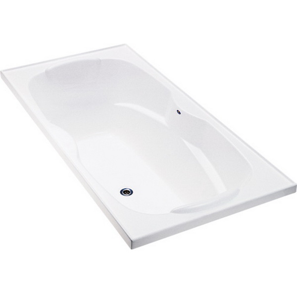 Sapphire Rectangular Drop-In Bathtub 1800 x 900 x 540mm Duracryl Acrylic White Sapphire Rectangular Drop-In Bathtub 1800 x 900 x 540mm Duracryl Acrylic White