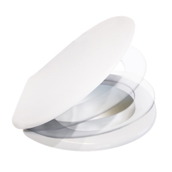 Elite Bianco Soft Close Easy Clean Toilet Seat Duraplast HA3199 Elite Bianco Soft Close Easy Clean Toilet Seat Duraplast HA3199
