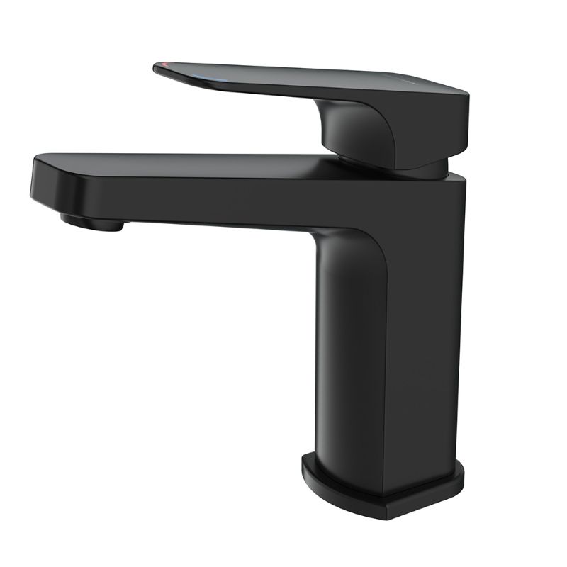 Waipori Basin Mixer Matte Black WABBK Waipori Basin Mixer Matte Black WABBK