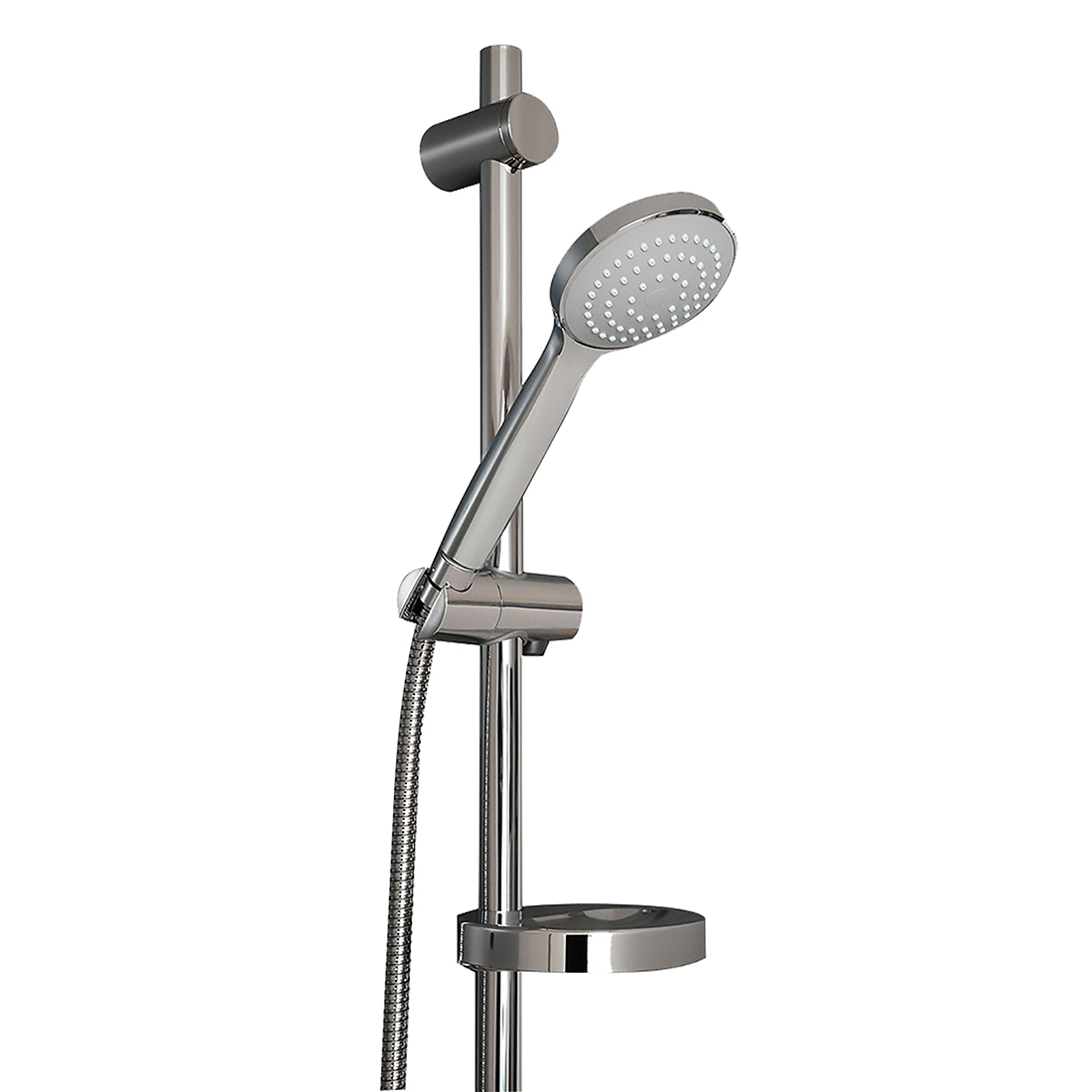 Ajusto Handshower Set 710mm Single Spray Chrome AJ SSHSS Ajusto Handshower Set 710mm Single Spray Chrome AJ SSHSS