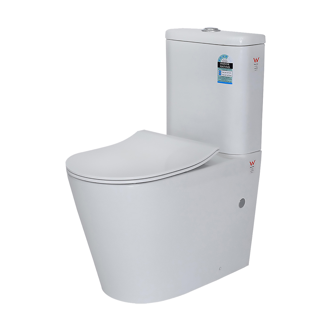 Toilet Suite Back to Wall Low Profile White KA TOILET PlaceMakers NZ