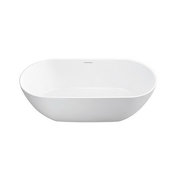 Edge Oval Freestanding Bathtub Natural Stone White Edge Oval Freestanding Bathtub Natural Stone White