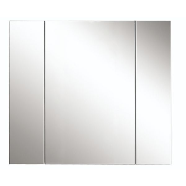 Avon 900mm 3 Door Mirror Cabinet Gloss White Avon 900mm 3 Door Mirror Cabinet Gloss White