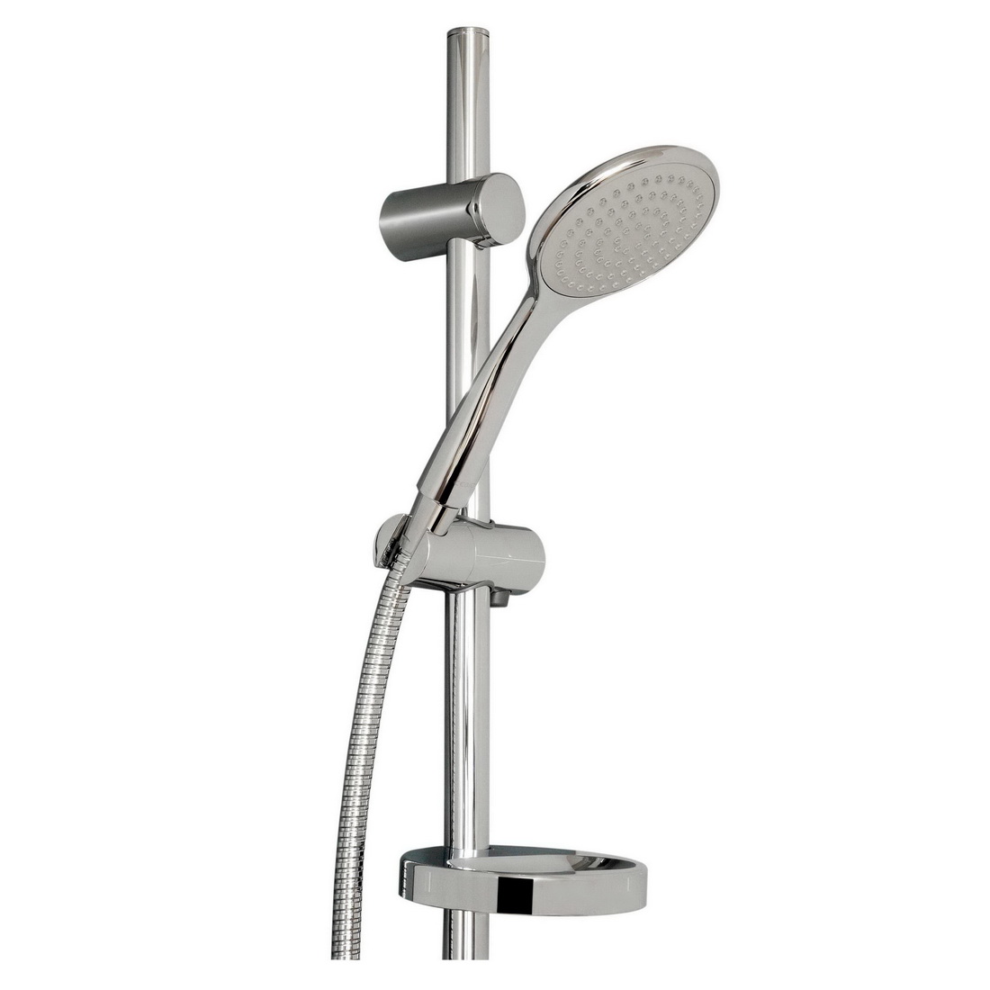 Brighton Single-Spray Slide Hand Shower Set Chrome Brighton Single-Spray Slide Hand Shower Set Chrome