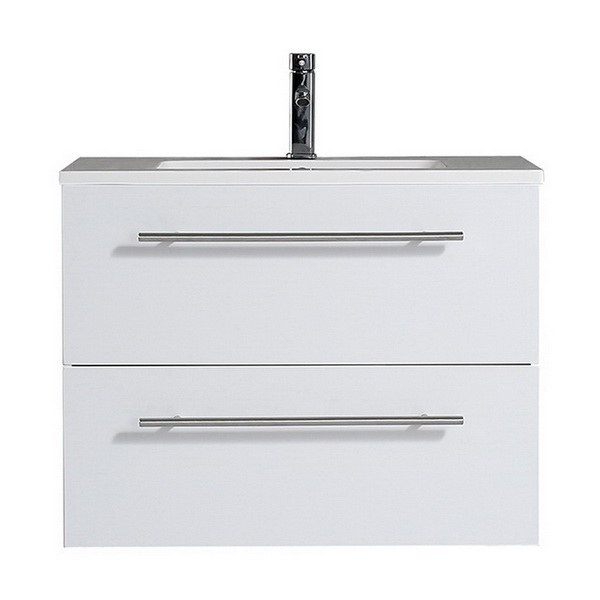 Brighton 750 Series Wall Hung Vanity White Gloss 750mm 2 Drawer Brighton 750 Series Wall Hung Vanity White Gloss 750mm 2 Drawer