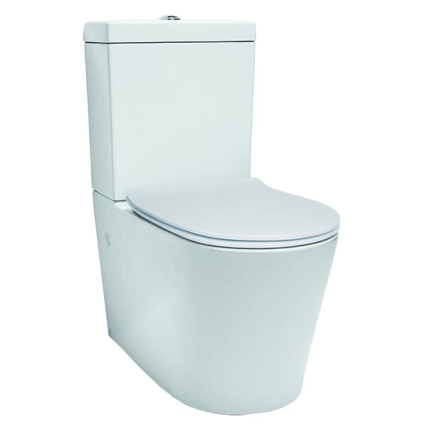 Edge Slim Seat Back to Wall Toilet Suite Vitreous China Edge Slim Seat Back to Wall Toilet Suite Vitreous China