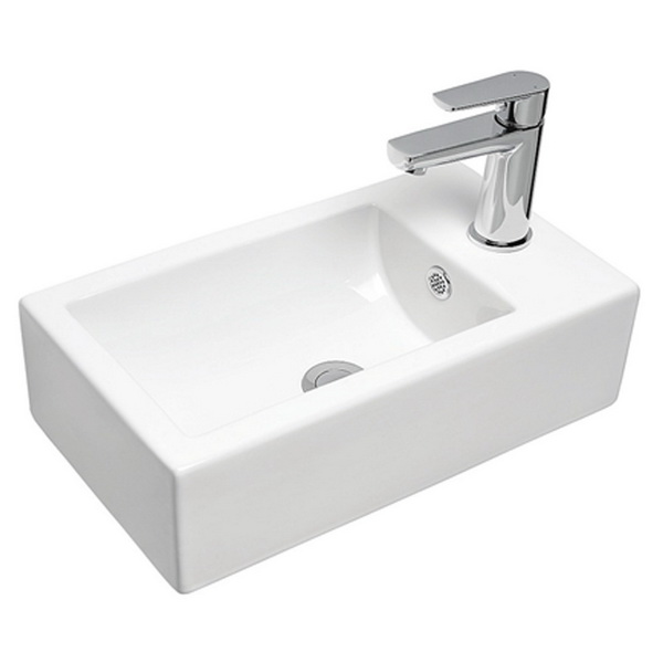 Boston Right Hand Wall Basin 124 x 463 x 260mm Boston Right Hand Wall Basin 124 x 463 x 260mm