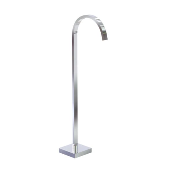 Square Bath Spout Chrome Square Bath Spout Chrome