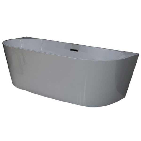 Sol Freestanding Round Back To Wall Bath Tub Sol Freestanding Round Back To Wall Bath Tub