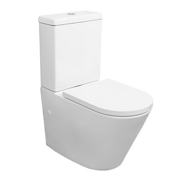 Evora Back To Wall Toilet Suite 4.5/3L 360 x 665 x 860mm P/S Trap Vitreous China White Evora Back To Wall Toilet Suite 4.5/3L 360 x 665 x 860mm P/S Trap Vitreous China White