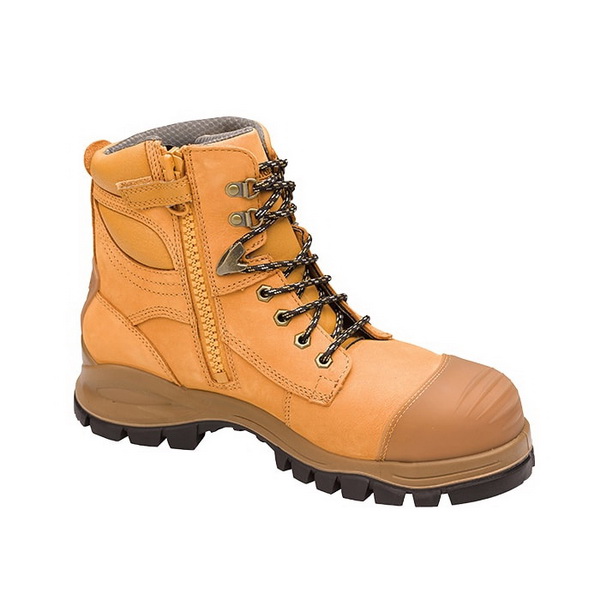 blundstone 992 safety boot wheat