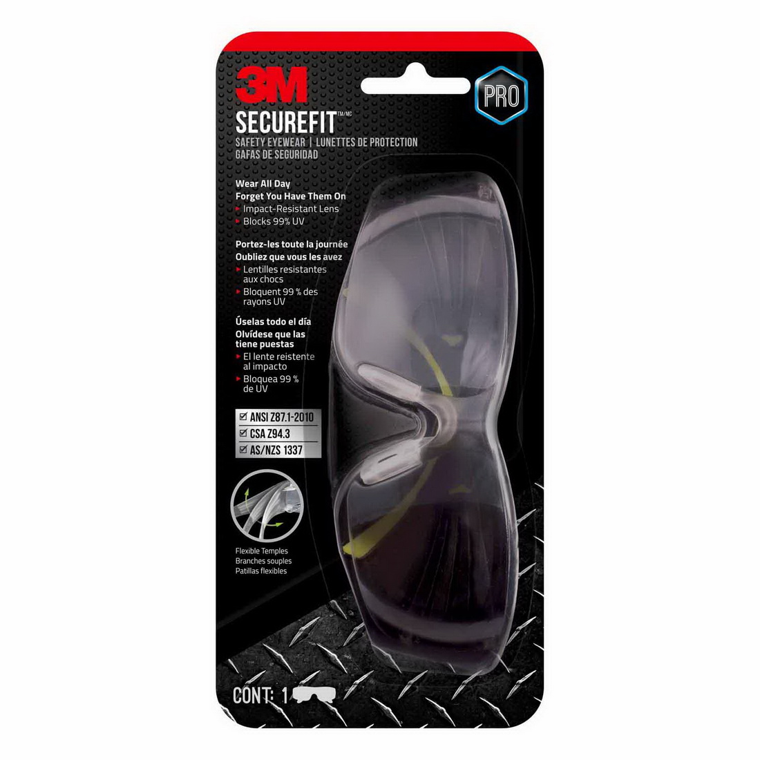 Pro SecureFit SF400M Indoor/Outdoor Safety Eyewear with Mirror Lens Pro SecureFit SF400M Indoor/Outdoor Safety Eyewear with Mirror Lens