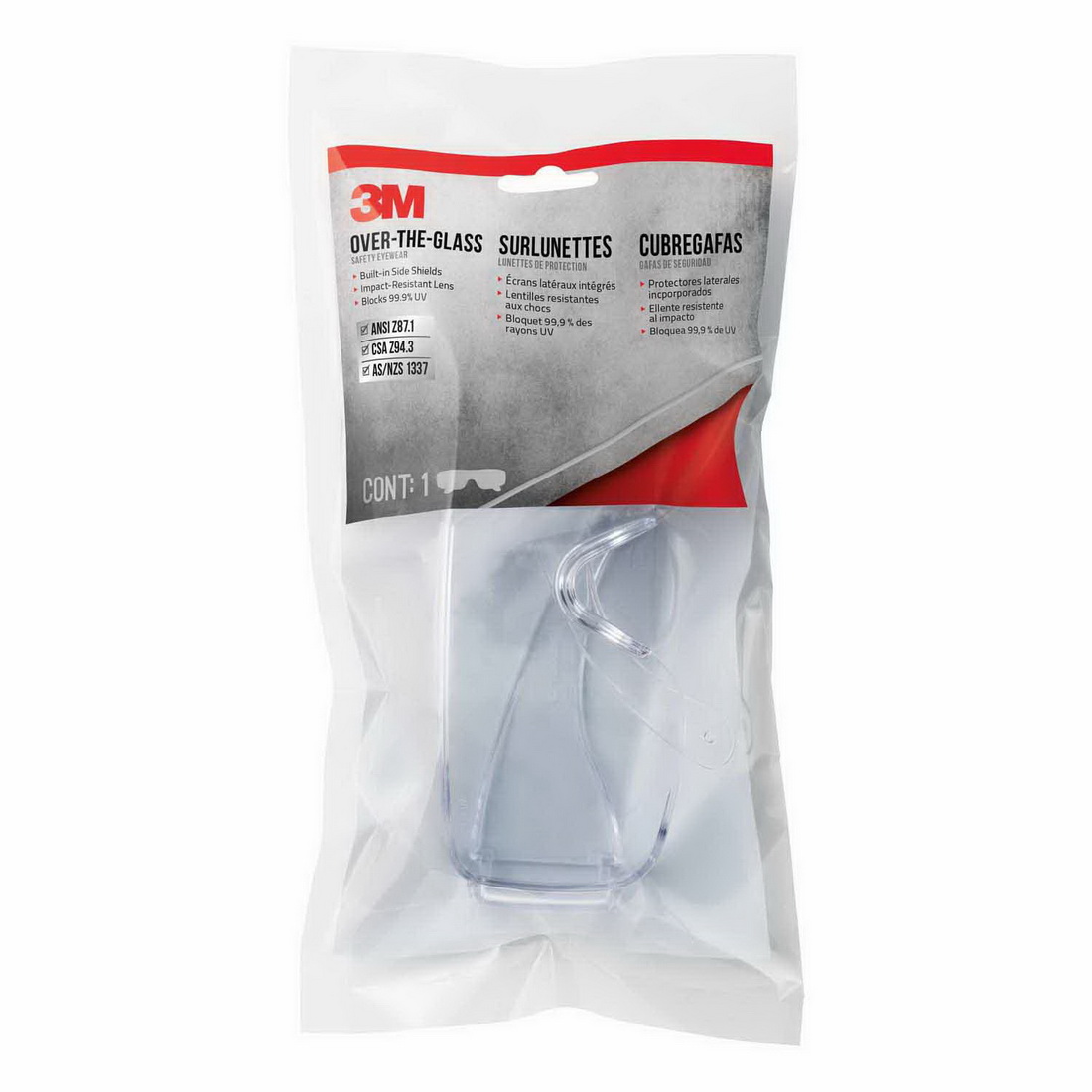 47110 Over The Glass Safety Eyewear Clear 47110 Over The Glass Safety Eyewear Clear