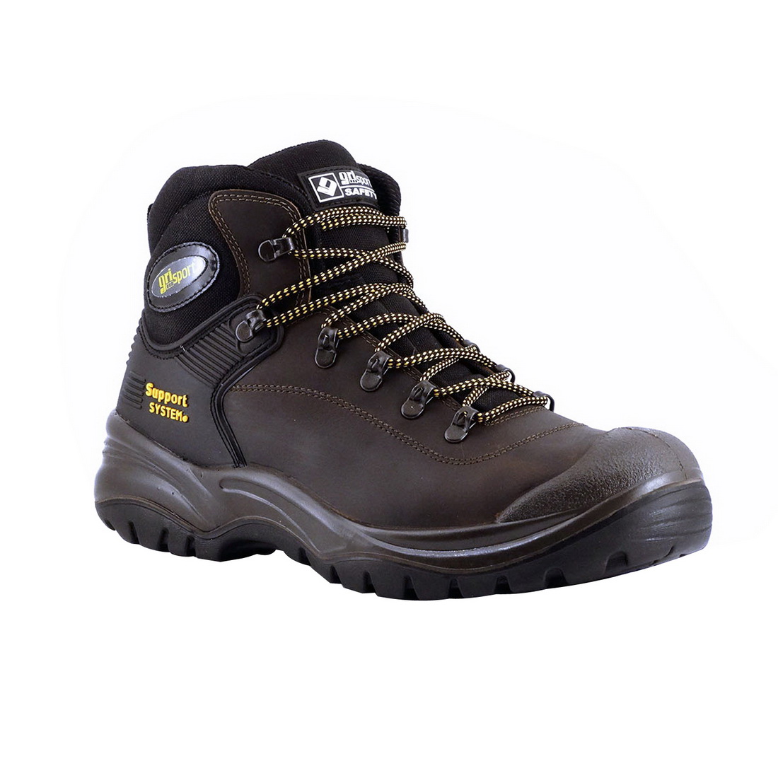 Contractor Safety Boot Size 10 Brown 