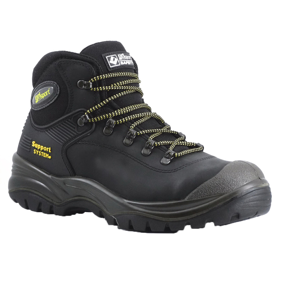 Contractor Safety Boot Size 10 Black Dakar Leather Contractor Safety Boot Size 10 Black Dakar Leather