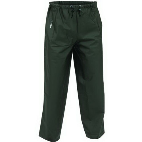 Bison Premium Weight PVC Rainwear Overtrouser M Green Bison Premium Weight PVC Rainwear Overtrouser M Green