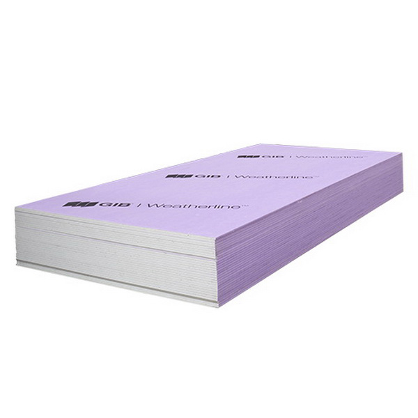 Weatherline 2700 x 1200 x 10mm Square Edge Wallboard Purple Face Paper Gypsum Weatherline 2700 x 1200 x 10mm Square Edge Wallboard Purple Face Paper Gypsum