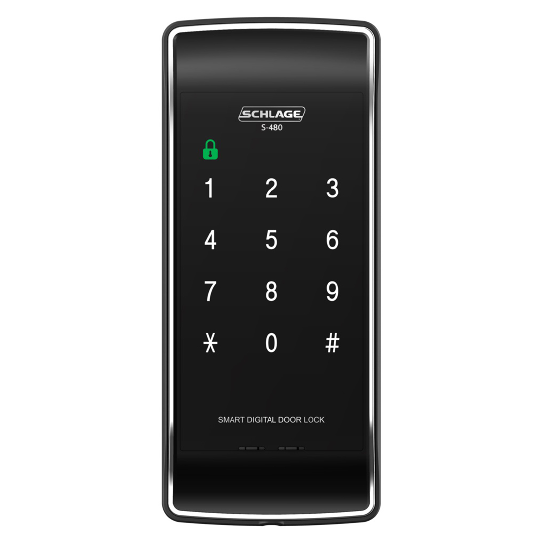 S-480 Digital Lock Black S-480 Digital Lock Black