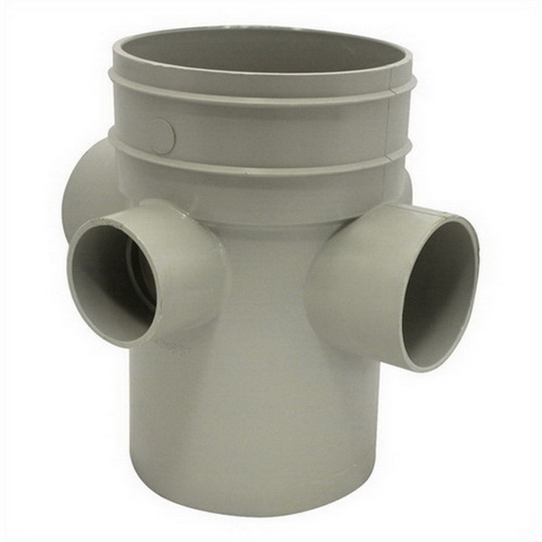 Novadrain PVCU Boss Junction Solvent Cement Joint M&F 100mm 174.100.50