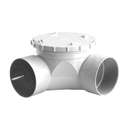 Novadrain 103 Series 45 deg Side Access DWV Bend 100mm F x F Solvent Joint PVC-U Light Pearl Grey Novadrain 103 Series 45 deg Side Access DWV Bend 100mm F x F Solvent Joint PVC-U Light Pearl Grey