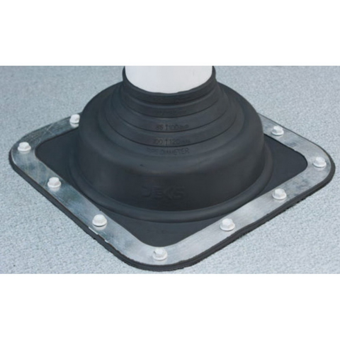 Premium #5 Flashing Dektite 100-200mm EPDM Black DFE105B Premium #5 Flashing Dektite 100-200mm EPDM Black DFE105B