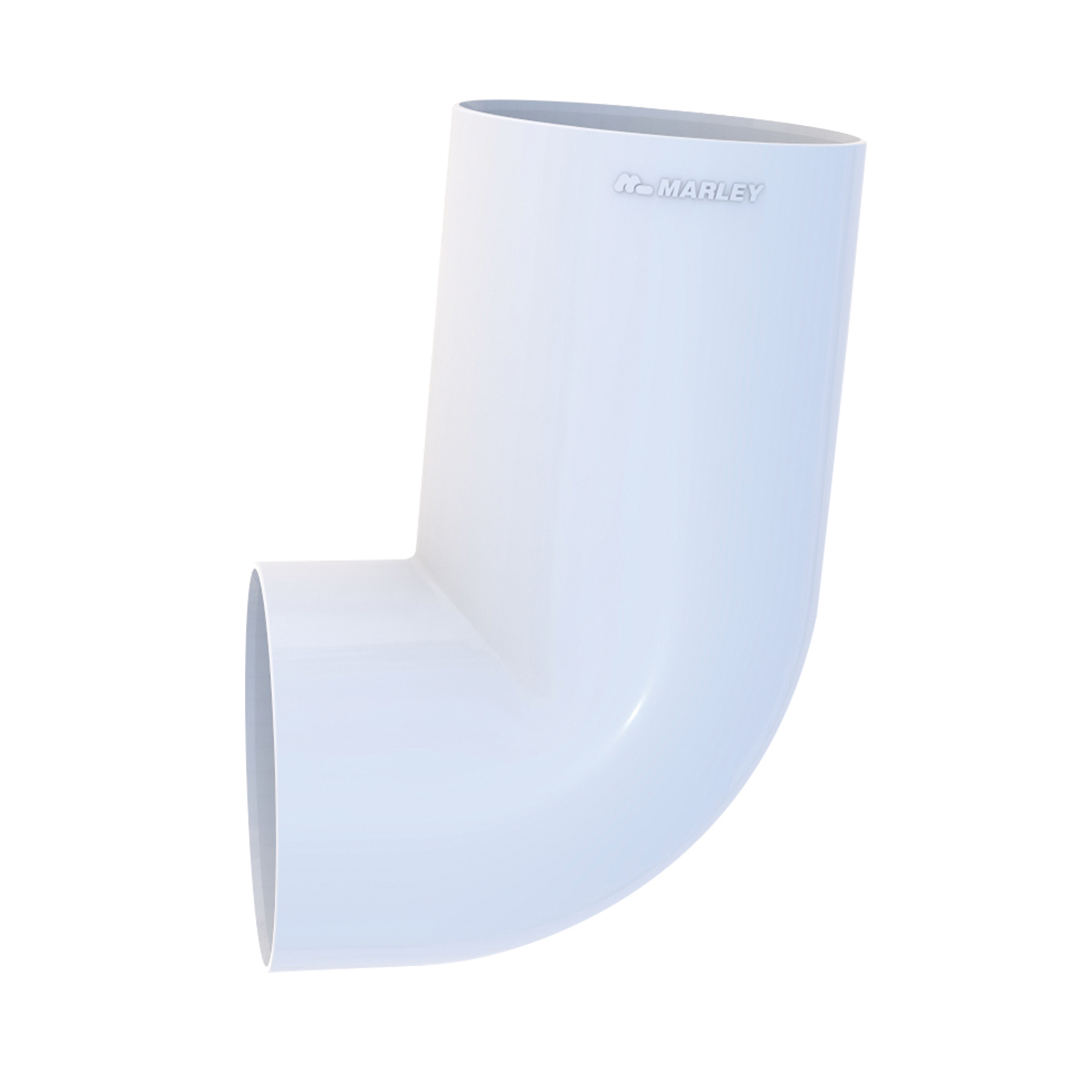 Round Downpipe Socket Bend 65mm 95 Deg White Round Downpipe Socket Bend 65mm 95 Deg White
