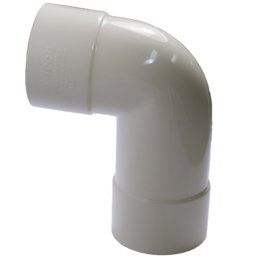 Round Downpipe Socket Bend 65mm 95 Deg White Round Downpipe Socket Bend 65mm 95 Deg White