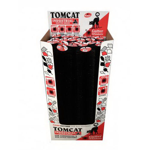 Gutter Whiskers 1m x 140mm Tomcat Industrial Gutter Guard Brush Black Gutter Whiskers 1m x 140mm Tomcat Industrial Gutter Guard Brush Black