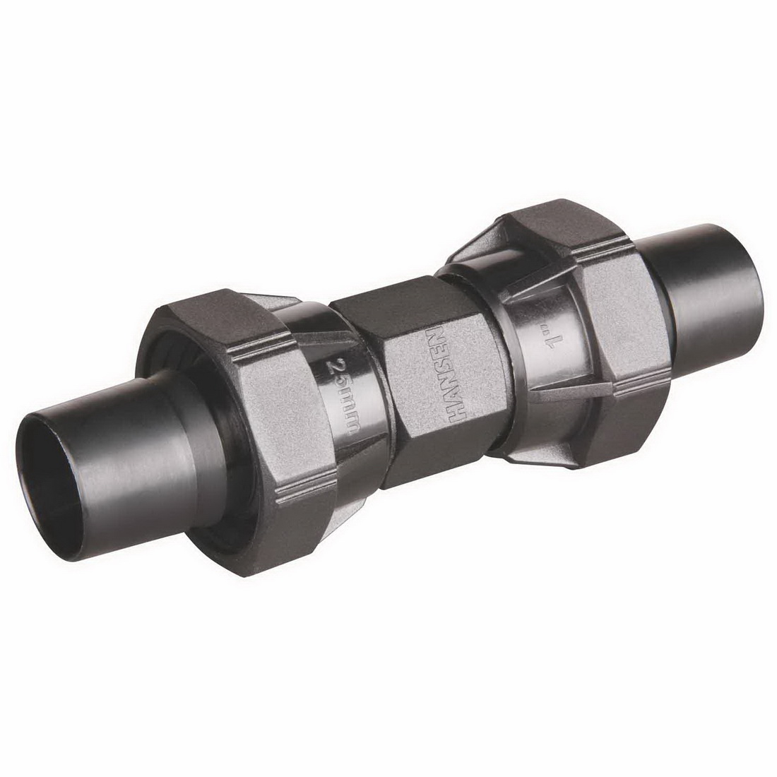 Easy Fit Poly Fittings Straight Coupling 25mm HS25 | PlaceMakers NZ