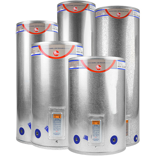 Electric Hot Water Cylinder Low Pressure Vitreous Enamel 135L 3kW 14813515T  | PlaceMakers NZ
