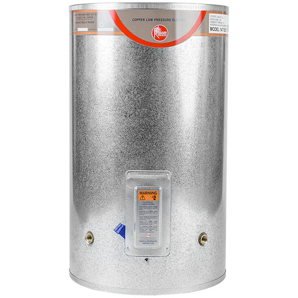 Hot Water Cylinder Low Pressure Copper 135L Triple Inlet 2kW 14T13513