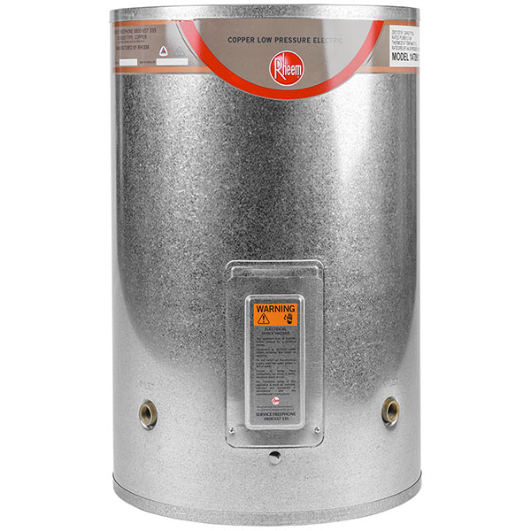 Hot Water Cylinder Low Pressure Copper 90L Triple Inlet 2kW 14T09013 ...