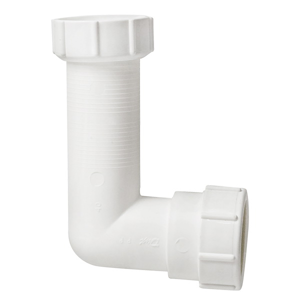 Waste Bend 40mm x 95 deg Compression x Female BSP Polypropylene White B4095F Waste Bend 40mm x 95 deg Compression x Female BSP Polypropylene White B4095F