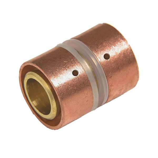 SecuraGold Straight Equal Coupling 15mm Crimp Dr Brass SecuraGold Straight Equal Coupling 15mm Crimp Dr Brass