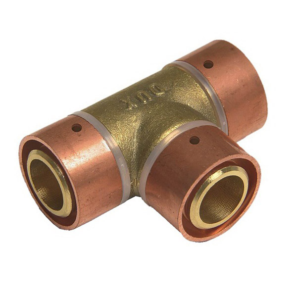 Equal Tee 15mm 90 Deg Copper Equal Tee 15mm 90 Deg Copper