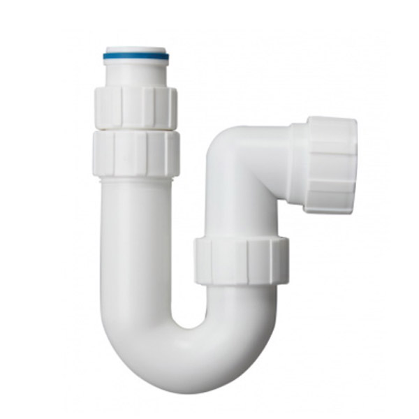 Aqualine Tight P Trap 40mm Polypropylene White TP40 Aqualine Tight P Trap 40mm Polypropylene White TP40