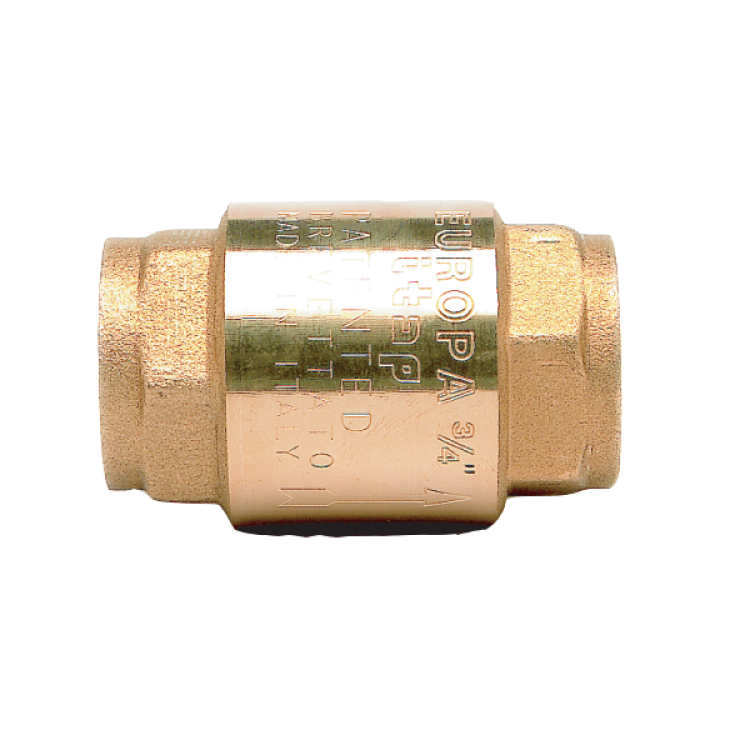 Spring Check Valve 20mm Brass E20 Spring Check Valve 20mm Brass E20