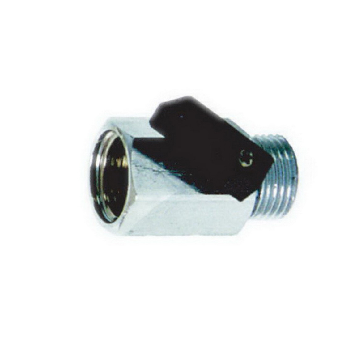 Straight Mini Ball Valve with Handle 15mm M x F 100 kPa Forged Brass Nickel Plated/Chrome Plated Straight Mini Ball Valve with Handle 15mm M x F 100 kPa Forged Brass Nickel Plated/Chrome Plated