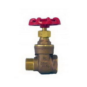 Hydroflow Gate Valve 20mm Male Threaded 200psi Brass IMF20 Hydroflow Gate Valve 20mm Male Threaded 200psi Brass IMF20