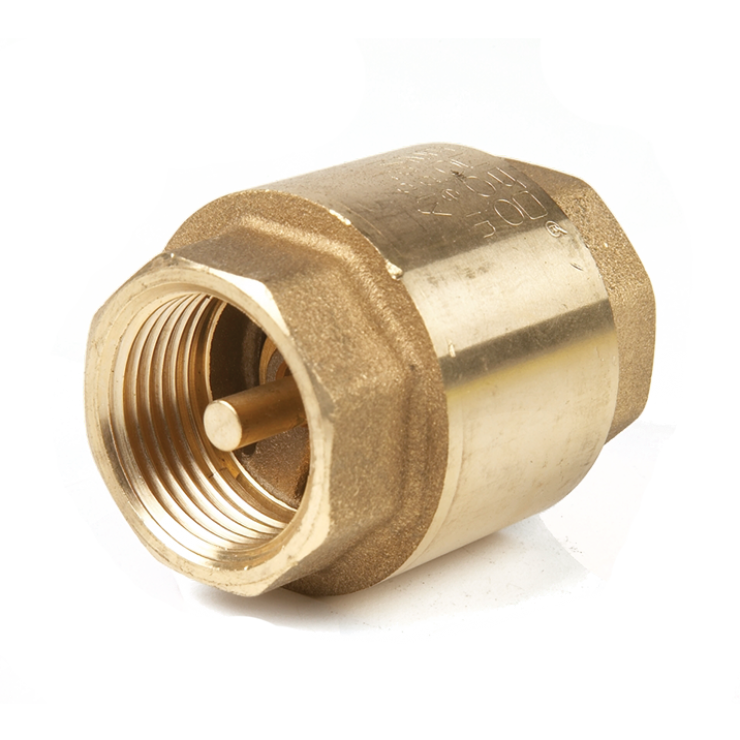 Check Valve Spring 32mm Brass BCV32 Check Valve Spring 32mm Brass BCV32