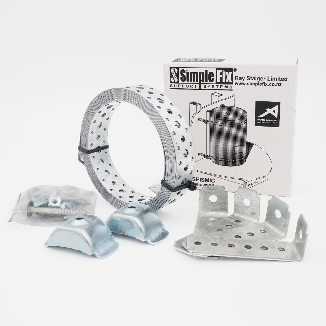 2 Strap Seismic Cylinder Restraint Kit SIMKIT PlaceMakers NZ