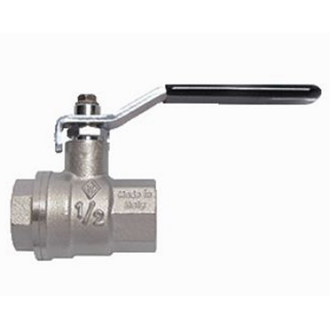 O8 Series Full Flow Ball Valve 32mm Female x Female Water 362psi Long Handle Brass Nickel O8 Series Full Flow Ball Valve 32mm Female x Female Water 362psi Long Handle Brass Nickel