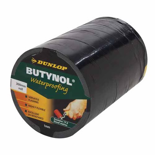 Butynol Multi-purpose Waterproofing Rubber Roll 300mm 12645 Butynol Multi-purpose Waterproofing Rubber Roll 300mm 12645