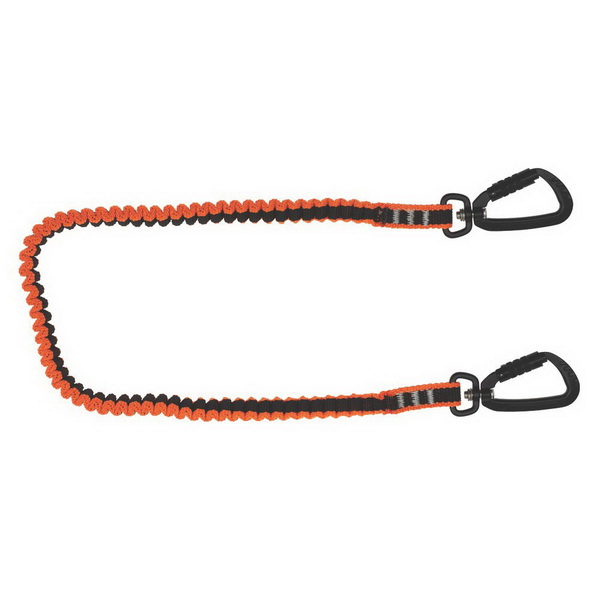 Tool Lanyard with 2 x Double Action Karabiners Hi-Vis Orange Tool Lanyard with 2 x Double Action Karabiners Hi-Vis Orange