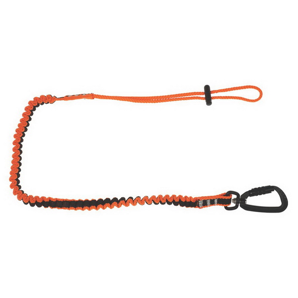 Tool Lanyard with Double Action Karabiner To Loop Tail Hi-Vis Orange Tool Lanyard with Double Action Karabiner To Loop Tail Hi-Vis Orange