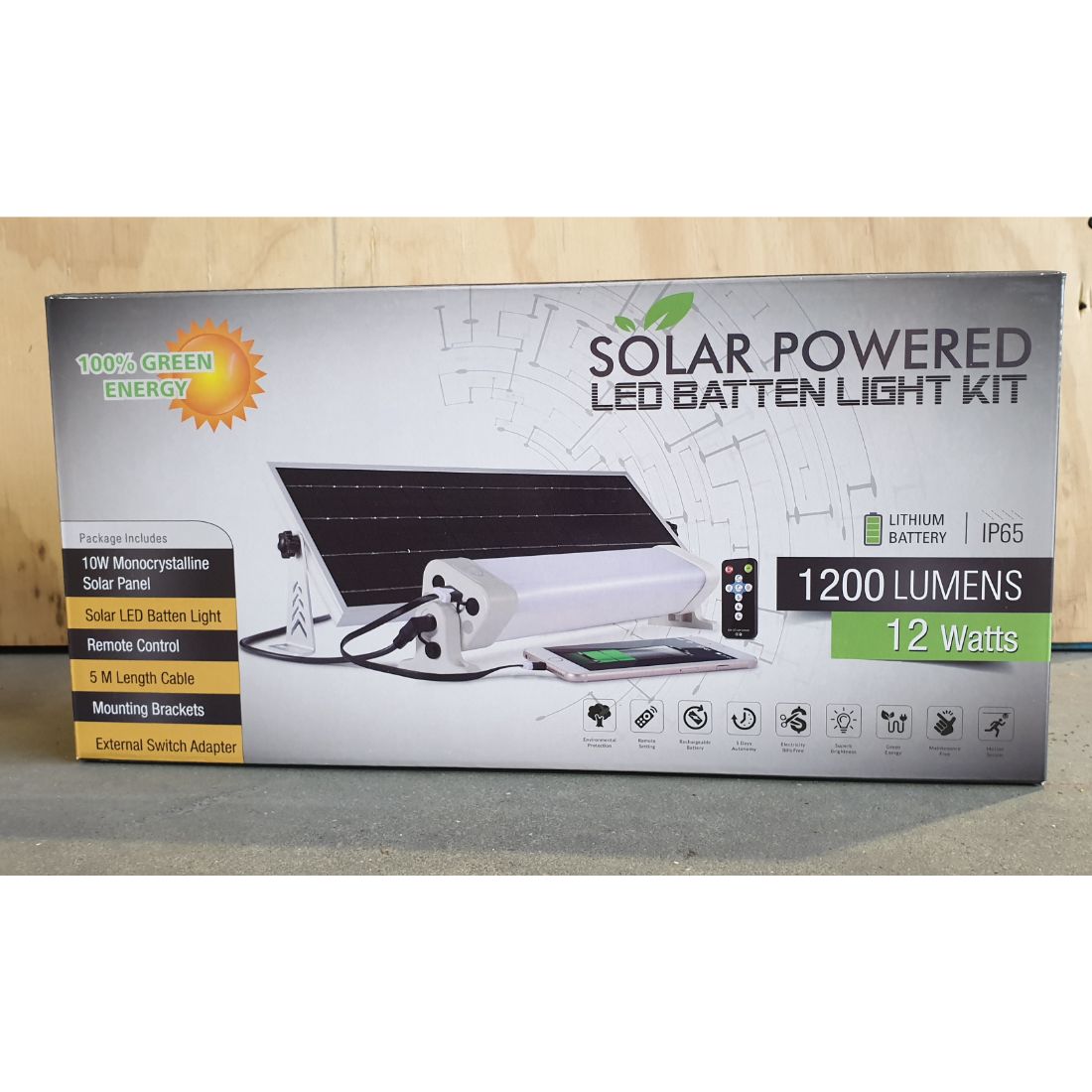 Solar LED Batten Light Solar LED Batten Light