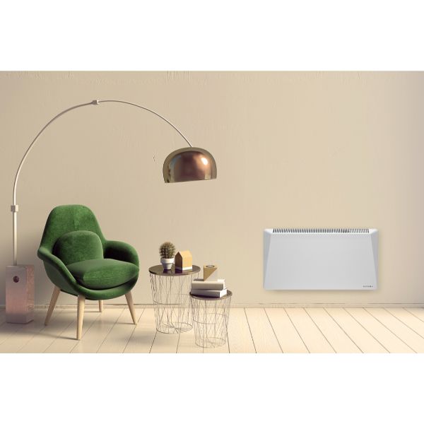Sirio 2kW Wall Mounted Programmable Electric Panel Heater Electric