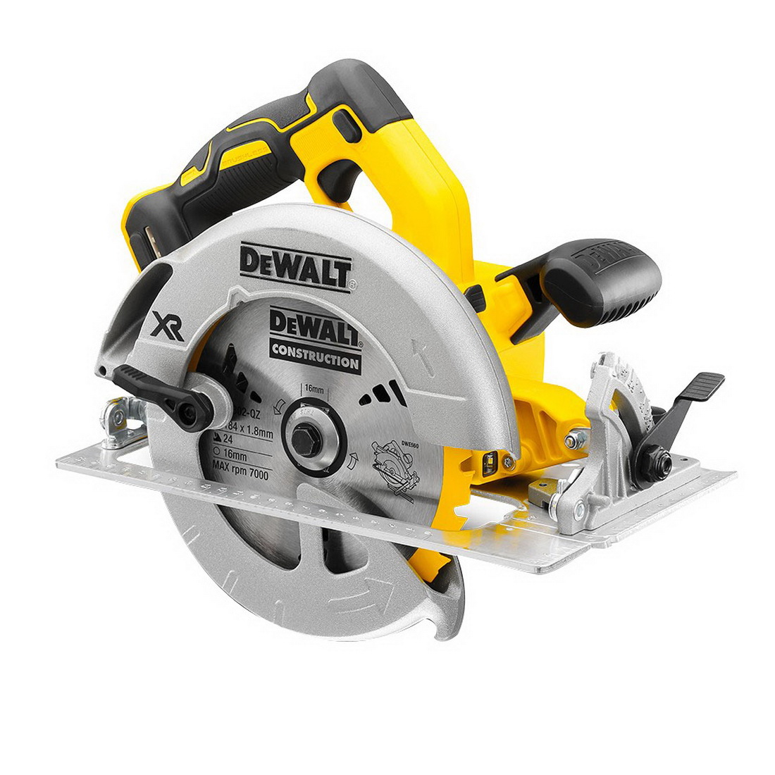 DEWALT 20-volt Max 6-1/2-in Cordless Circular Saw (Tool Only) In The  Circular Saws Department At