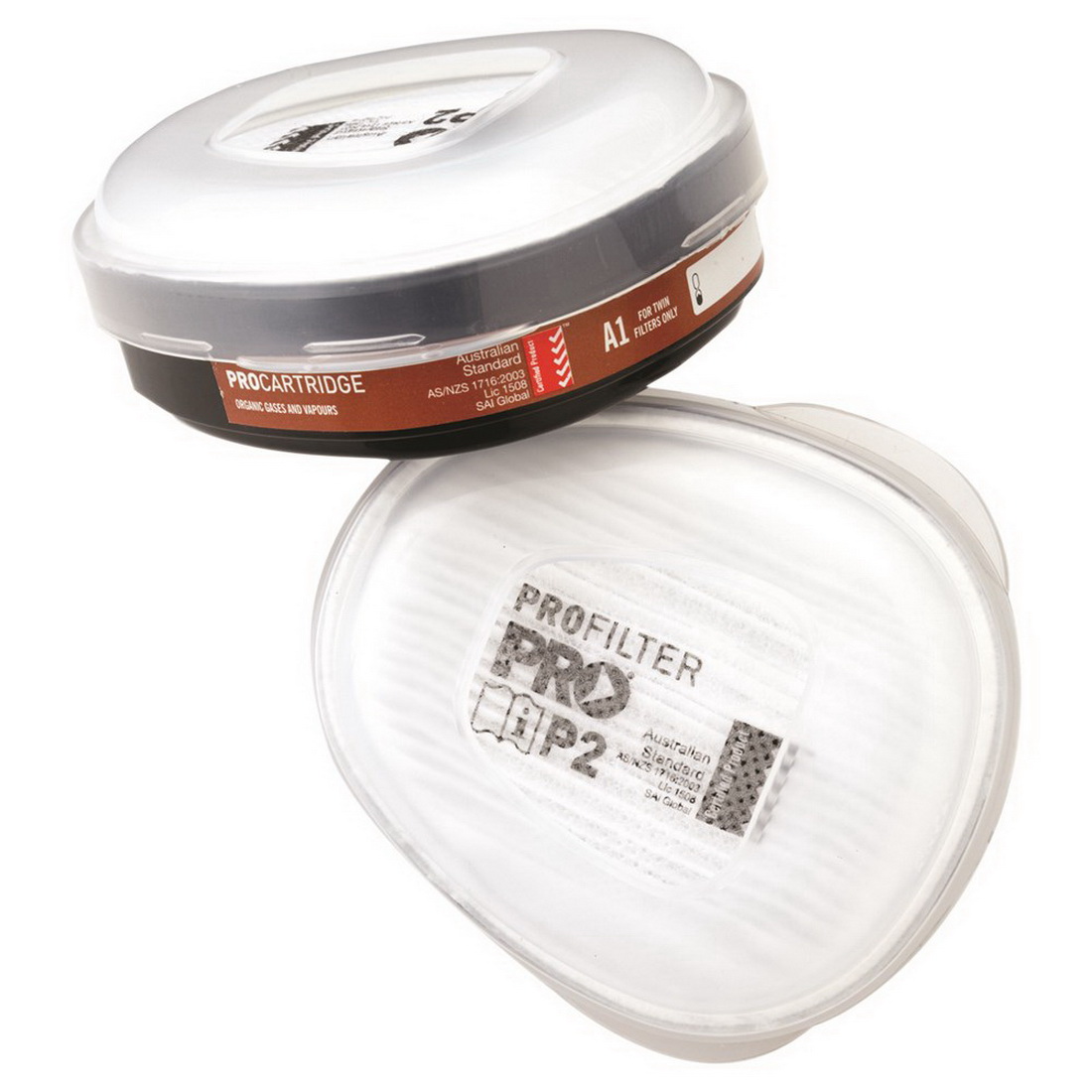 Respiratory Protection Replacement A1P2 Class Cartridges For HMTPM Respirator PCA1P2 Respiratory Protection Replacement A1P2 Class Cartridges For HMTPM Respirator PCA1P2