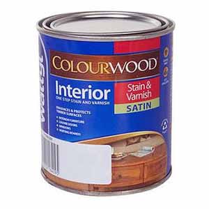 Colourwood 500mL Interior Stain & Varnish Satin Rimu Colourwood 500mL Interior Stain & Varnish Satin Rimu